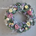 ラナンキュラスのファンタジックwreath