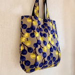 ラウンドトートバッグ　グレープ