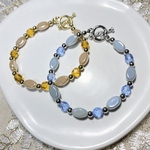 【Autumn Market】🧡メンカラビーズブレスレット