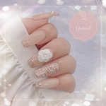 ツイードフレンチ カメリアネイル