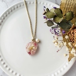 【SALE】 桜ネックレス(ピンクトルマリン)