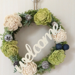 母の日おすすめ　WH welcome グリーンarrange 17cm