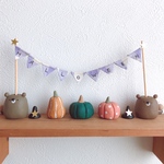  ꫛꫀꪝ✧‧˚ほのぼの仲良しクマさんのハロウィンパーティー🎃ʕ·ᴥ·ʔʕ·ᴥ·ʔ