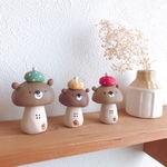  ꫛꫀꪝ✧‧˚キノコ🍄になっちゃった？！ほのぼのクマさんトリオʕ•ᴥ•ʔʕ•ᴥ•ʔʕ•ᴥ•ʔ