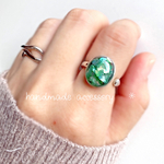 green ring˚✧₊