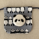パンダさんピルケース巾着付き🐼再販
