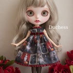 ブライス服 アウトフィット 洋服 ゴシックホラーワンピ