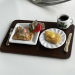 ミニチュア　ガレットとクレープのセット(塩バター)