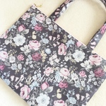 r様ご注文　送料込　サンダーソンxホビーラ　花柄　30cm ファスナーバック