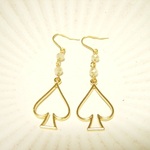 △　スペード　ピアス　△