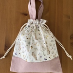 うさぎ柄の体操服入れ デコレクションズ