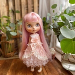 ピンクのふんわりフリフリワンピース☆ネオブライス☆