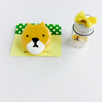 《送料込み》柴犬ブローチ&イヤリングset