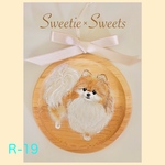 【送料無料】R-19🐾通年使えるワンちゃんオーナメント/ポメラニアン