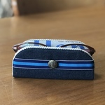 メガネスタンド　デニム　メンズ・ユニセックス　メガネを迷子にしないメガネ置き