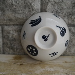 好きを盛り込んだ 小ぶり茶碗
