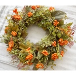 ＜ご売約済み＞送料込☆SimpleBerryWreath”Autumn”30