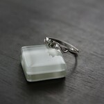 コーネルピン　オーバルリーフリング　SILVER925
