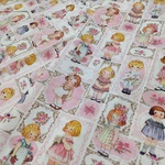cotton100％★キッズ女の子（ピンクパネル総柄）