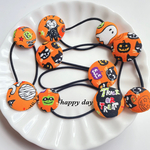 ハロウィン🎃くるみボタンヘアゴム