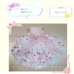  専用  猫服  ☆別注☆  お誕生日ドレス　phd01-order