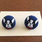 フレンチブルドッグピアス