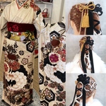 萌花様専用ページ　成人式　髪飾り　オーダーメイド