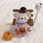 Halloweenくまちゃん(8.5cm)🎃