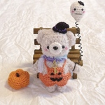 Halloweenくまちゃん(8.5cm)🎃