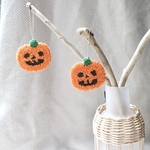 ✴︎SALE✴︎ハロウィンオーナメントセット(かぼちゃ×2) オレンジ