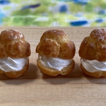 ミニチュア❤︎シュークリーム（3つセット）【再販】