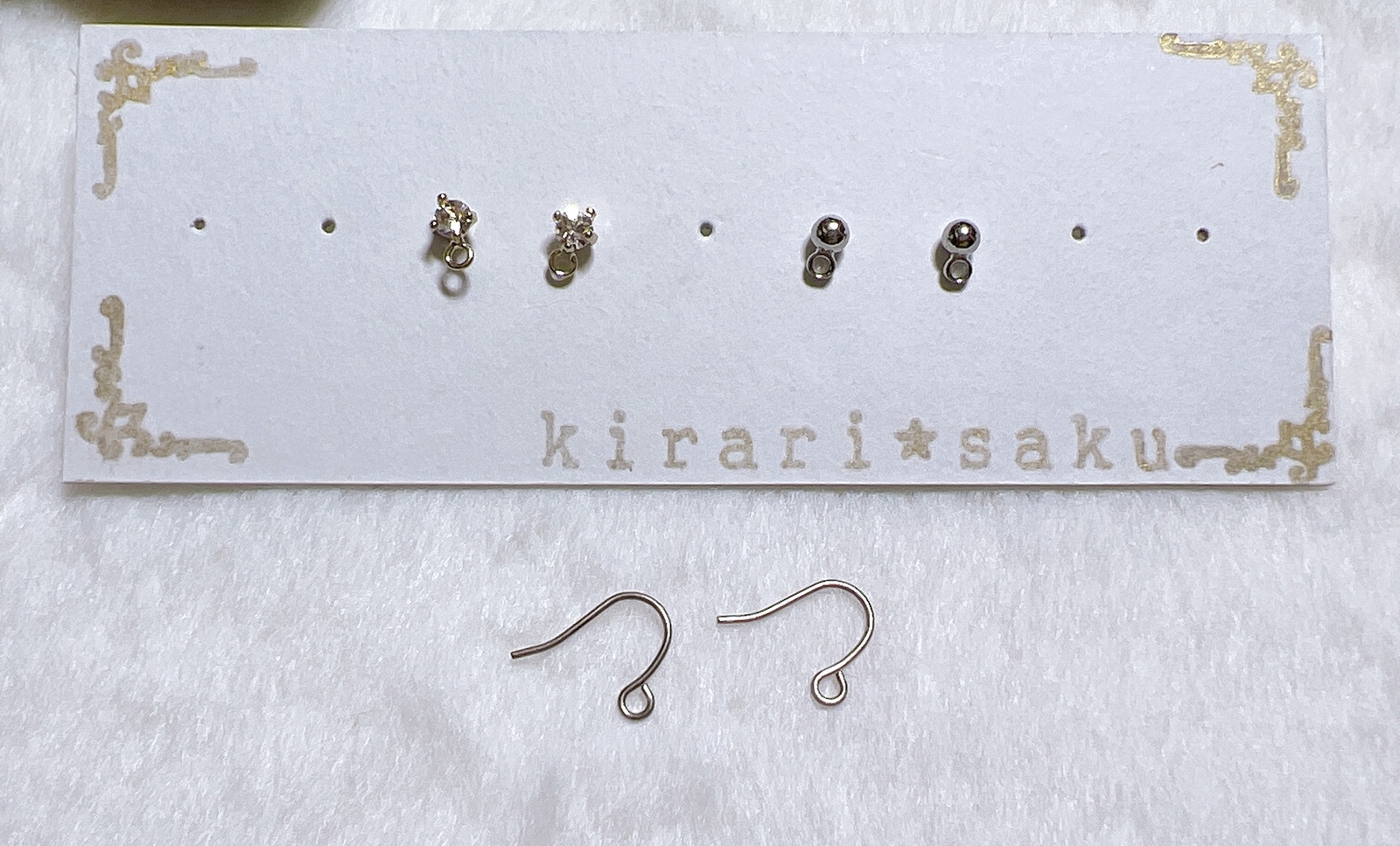 SnowMan めめ 目黒蓮 イヤモニデザイン ピアス(片耳)