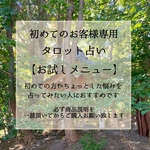 【初めてのお客様専用メニュー】※返信無しの簡易占いです