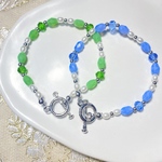 【Autumn Market】💚メンカラビーズブレスレット