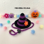 ハロウィンハットM〜L🌼【ブラック×パープル】2022