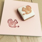 【再販】消しゴムはんこ りす