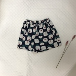 sale【ショートパンツ】北欧調ボタンフラワー100