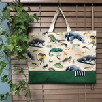 爬虫類大好き！　入園入学　　かっこいい　レッスンバッグ　男の子　女の子　幼稚園　保育園　小学生　オーダー