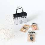 SALE【ミニチュア】 ハロウィン アイシングクッキー 手土産セット Black
