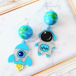 地球が見えるよ🌍  ピアス✳イヤリング