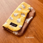 ♡ ハリネズミ🦔 ふわっふわの8重ガーゼ ハンカチ 20cm ♡ 