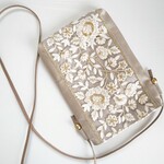 インド刺繍 ＊ スマホショルダー　　　サコッシュ　ポシェット　スマホポーチ
