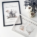 【早割¥100off🎃】ハロウィンポスター  クリアポスター ハロウィン飾り ハロウィン雑貨 halloween