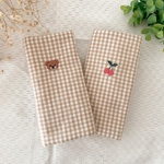 《NEW》 くまちゃん🐻さくらんぼ🍒　抱っこ紐　エルゴ　よだれカバー ［名入れ＋150円］