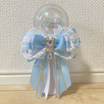 送料無料⭐︎推し活リボン（ペンライト）（ギンブレ）（ヘアリボン）