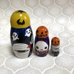 ハロウィンマトリョーシカ🎃