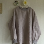 リネンリブプルオーバー