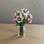 アレンジ小瓶1   百合と薔薇