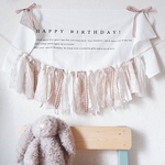再販￤fabric garland￤ファブリックガーランド￤マカロン