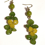 2色の綺麗な紫陽花ピアス／イヤリング